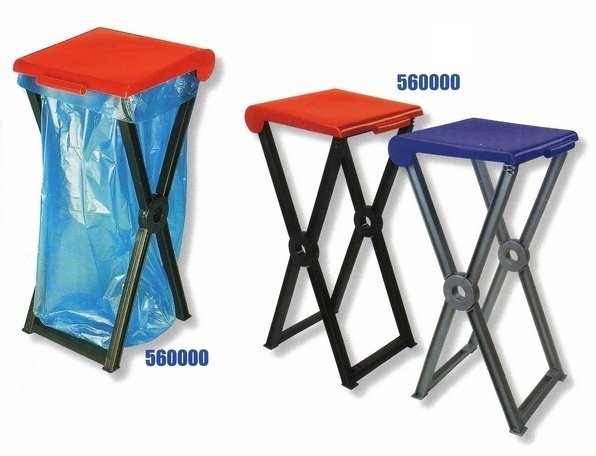 Klappbarer Kunststoffständer RIVAL 560 000 für Müllsäcke 2