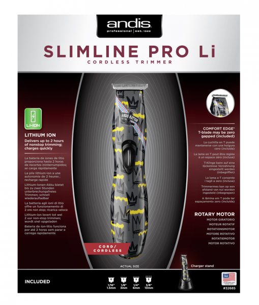 Andis Slimline Pro Li T-Klingenschere 5