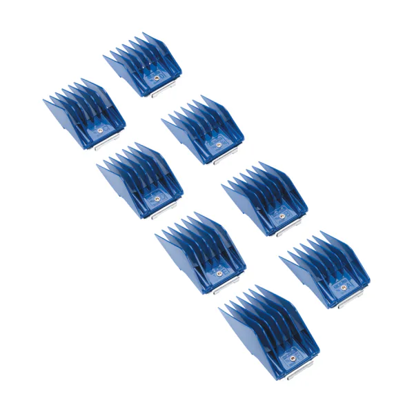 Andis Kunststoffkammset mit Metallclip - Set II (16-32 mm)