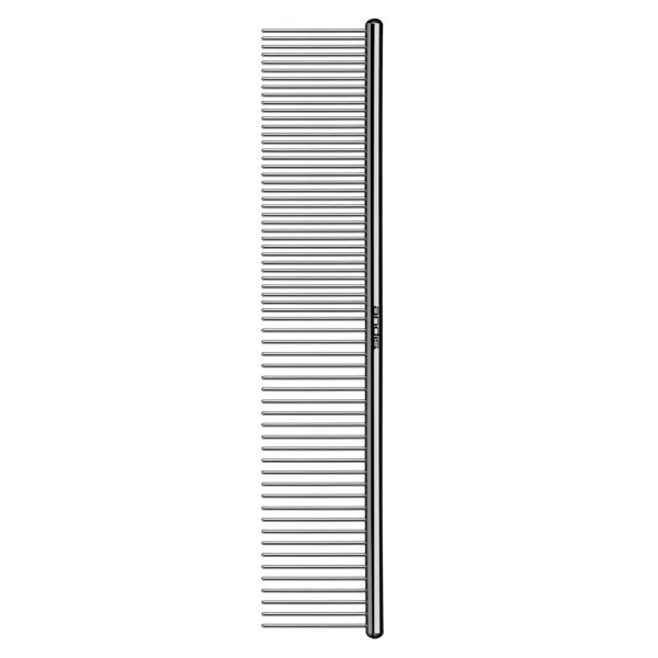 Andis Metallkamm für Fell - einseitig - 18 cm