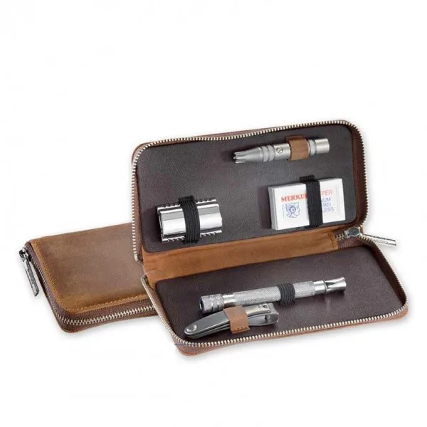 MERKUR Solingen 4016 066 Bergbären-Rasierset