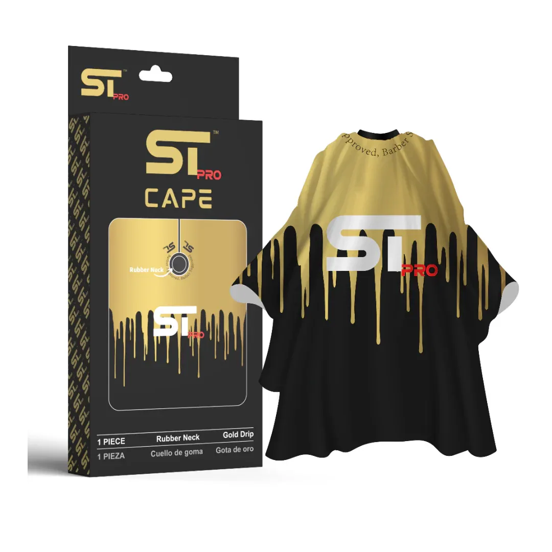 Friseurumhang STpro Gold Drip