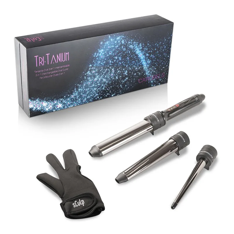 Lockenstab SCULPBY TriTanium - 3in1