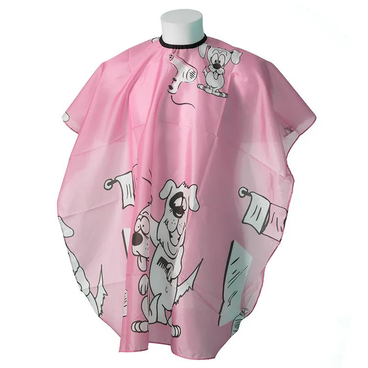 Kinderfriseur Regenmantel "Dogy Pink"