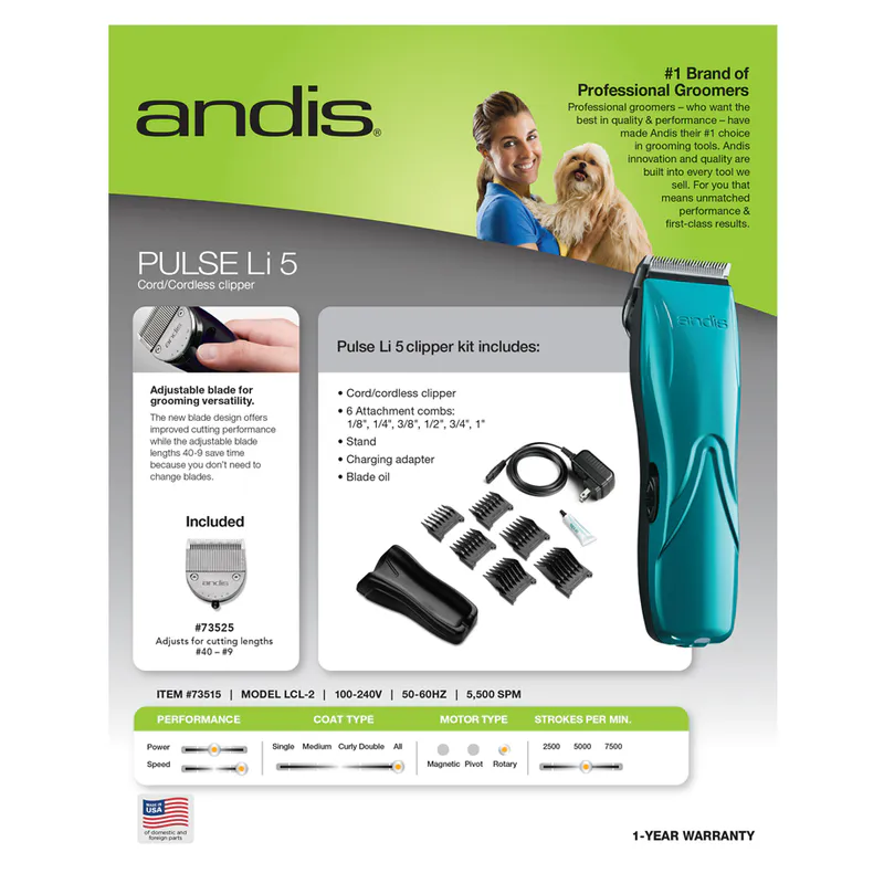 Andis Pulse Li 5 - Bild 3