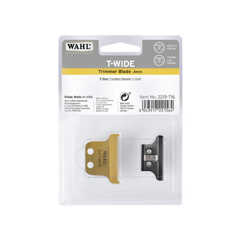 WAHL T-Wide Detailer Cordless Scherkopf - Bild 2