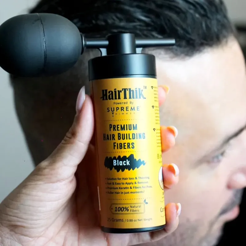Haarfasern mit Applikator STpro Hair Thik zur Haarverdichtung - Bild 5