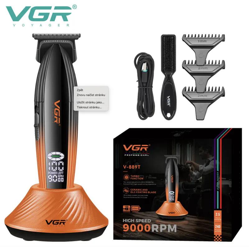 Professioneller Trimmer VGR VOYAGER V-889T Trim - Bild 1