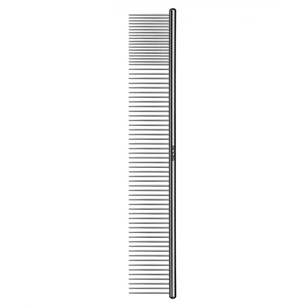 Andis Metallkamm für Fell - einseitig - 25 cm - Bild 1
