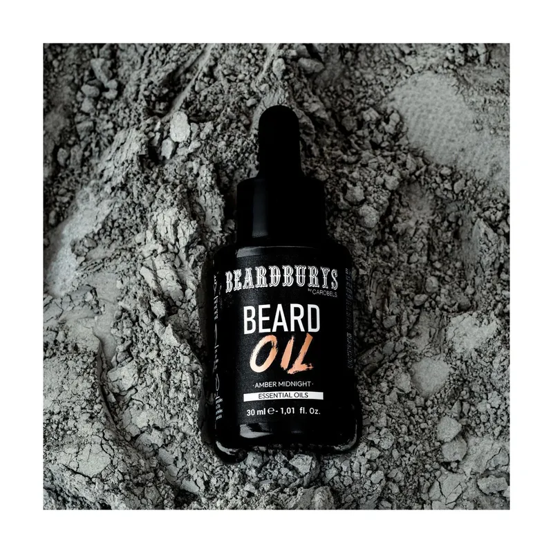 BEARDBURYS Bartöl Amber Midnight – 30 ml - Bild 4