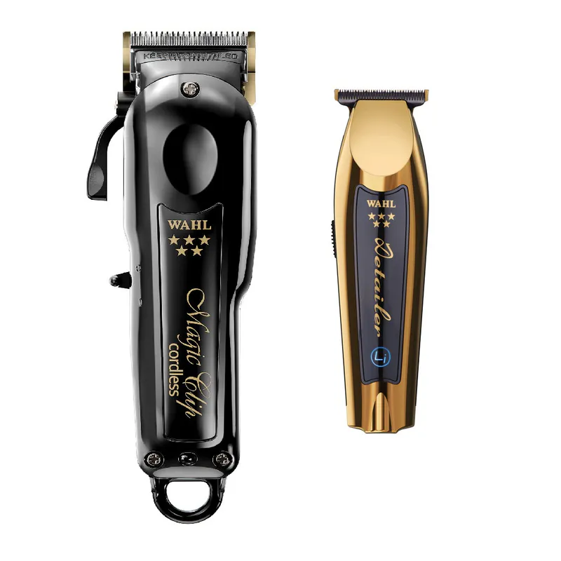WAHL King Midas Combo (MCC Black & Cordless Detailer Gold) - Bild 1
