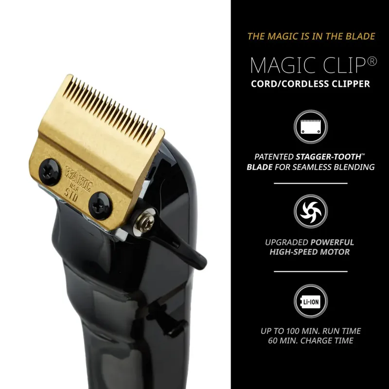 WAHL Black Cordless Magic Clip - Bild 6