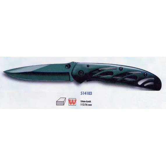 Taschenjagdmesser Titan Lock FES Solingen - Bild 2