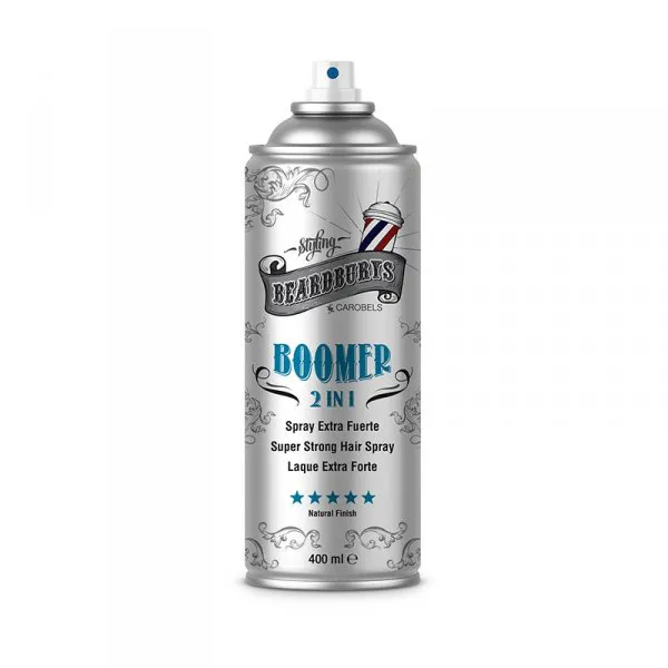 Beardburys Boomer 2in1 Fixierhaarspray 400 ml. - Bild 1