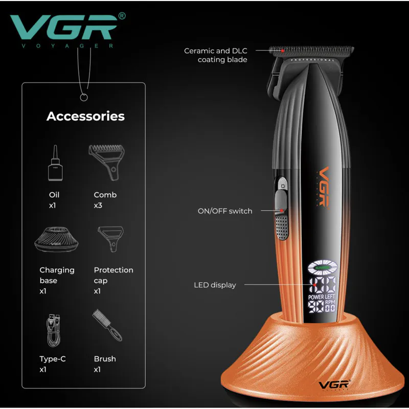 Professioneller Trimmer VGR VOYAGER V-889T Trim - Bild 3