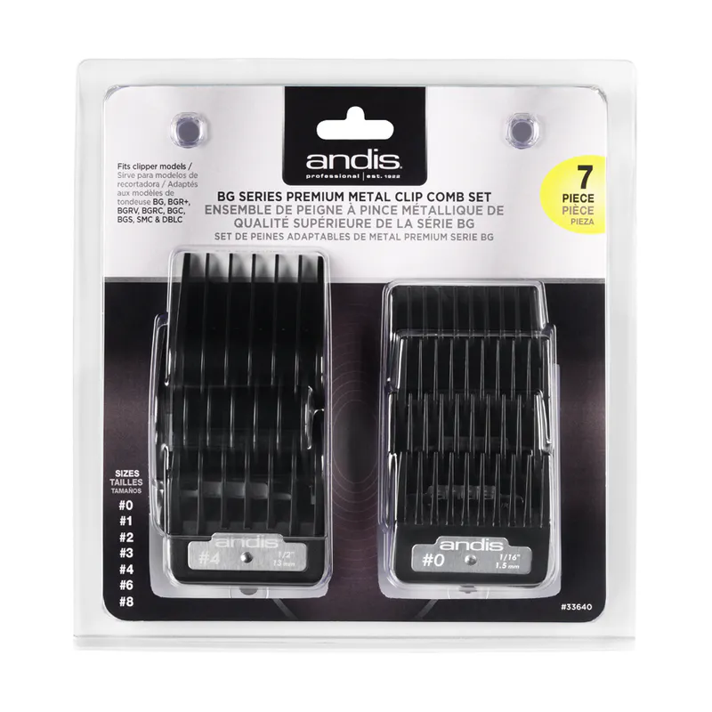 AUFSCHIEBEKÄMME Andis BG Series Premium Metal Clip - Bild 1
