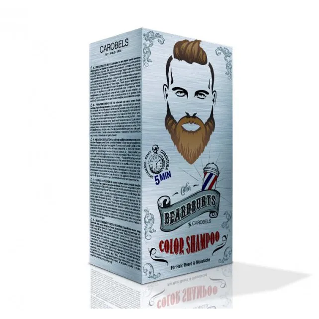 Beardburys Hair &amp; Beard Coloring Shampoo - Hellbraun - Bild 3